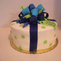 Bows My first bow cake