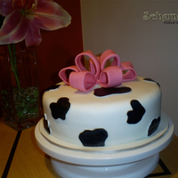 Cow Cake my first bow