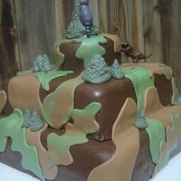 Hound Hunting Cake I really had a lot of fun with this one! It's for a little boy's first b-day, and the family hunts with hounds quite a bit. I...