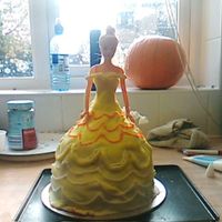 Keelys Princess Cake My daughter is a typical girly girl and at the time her favorite movie was beauty and the beast! She asked me to make her a Belle, and she...