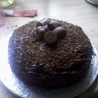 Death By Chocolate Interestingly this chocolate cake covered with chocolate fudge fondant and decorated with thorntans chocolates and chocolate sprinkles is...