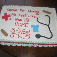 Thank You Father-in-law wanted to thank the staff at the hospital for taking great care of him during his 32 day stay in the hospital.