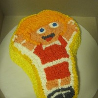 Orphan Annie I used the Wilton Dora pan and it came out just how i wanted it to!!