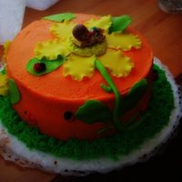 Baby Shower para una amiga, ella queria colores fuerste como ella quiere que sea su nina a legre!