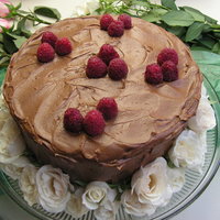 Chocolate Raspberry Birthday I was a little proud of this cake bc it was originally a glass of beer cake. My friend wanted a cake in the shape of a glass of beer for...