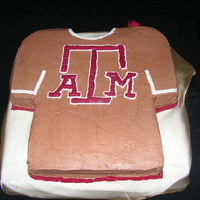 Aggies A grroms cake I made for a friend. All buttercream.