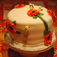 Orange Cake With Lemon Filling Not a typical baby shower design. But was running out of time. So decided to do this design and wanted to stay out of anything pink.