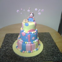 1St Birthday It is tilted, but still cute. This client sent a picture they wanted copied, I did my best.