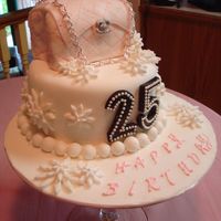 Chanel Quilted Purse This is my very first attempt with fondant, my best friends 25th Birthday. Everything is edible and homemade (with the exclusion of the...