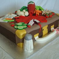 Spilt Ketchup Veggie Lover This is the most unique request I have received to date. This was for a Birthday/Going away party. She is a huge fan of ketchup, and loves...