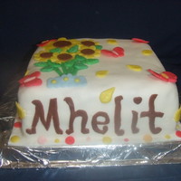 Mheltz Cake my b-day cake!
