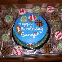 Eggless Sports Cake 