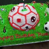 Soccer/spiderman Birthday Cake Soccer/Spiderman Birthday Cake