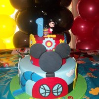 Mickey Mouse Club House Cake 