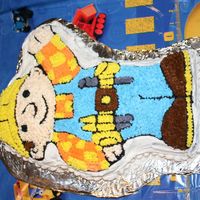Bob The Builder This was my son's second birthday cake.
