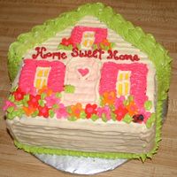 Isabella's Adoption Cake This cake is one of a trio of cakes made for an adoption/birthday/baptism party. The colors were done to match the invitation and the...