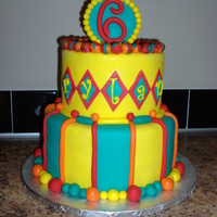 Rylan's Cake This is one of the cakes I made for my twin boys 6th birthday. They each wanted different cakes and Rylan loves yellow so he wanted a...