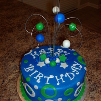 Blue/green Birthday 