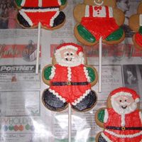 Santa ultimate sugar cookie recipe on crisco sticks and buttercream icing. This is my first attempt at these kind of cookies. Thanks for all the...