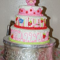 Ally's 2Nd B-Day Cake Made this for my daughter's 2nd Birthday. Design is from Wilton 2005 Yearbook. I used all buttercream instead of fondant and stuck a...