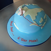 Leaving For Oz Cake 