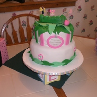 Pea In The Pod Shower Cake Chocolate cake w/ white chocolate buttercream & fondant. Green pea in a pod decorations.