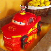 Lightning Mcqueen This was made for my grandon's 2nd birthday