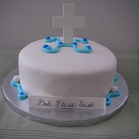 Confirmation Cake I had to make a confirmation cake for a 15 year old boy and I was at a loss, so this is what I came up with. Next time I will have someone...