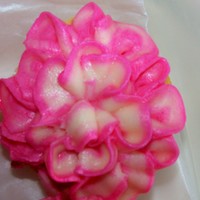 Mini Cupcake Flowers Mini cupcake flowers! These were for a Valentine's Day order - WASC with vanilla buttercream.