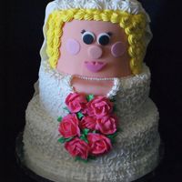 Bride this is one of a set I did for a wedding, she goes with the groom :)