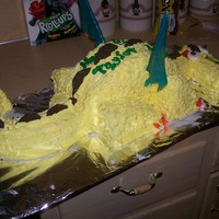 3D Dragon Cake 