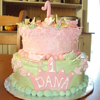 1St Birthday Cake This was made for my neice's birthday.