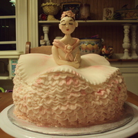 3Rd Birthday Cake This is my attempt at Debbie Brown's sugar plum fairy. It was my first time using fondant and gumpaste. It was a fun learning...