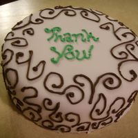 Thank You Cake 