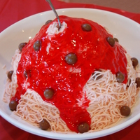 Spaghetti Cake This cake was for a local spaghetti feed to help a Local teen who is battle some life threatening illnesses. Everyone enjoyed the cake. I...