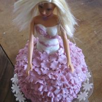A Princess Cake For My Princess A Princess doll cake I made for my daughter....