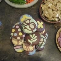 Baby Shower Cupcakes Cupcakes I did for my brother and sister-in-law's baby shower. They are supposed to match the Lambs and Ivy Habitat baby bedding in...