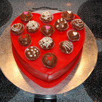 Sweetheart Cake I found this cake tutorial on www.bakerella.com and decided to give it a shot. It turned out pretty cute, but I wish I would've made...