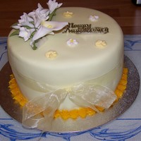 Mom & Dads Anniversary Cake 