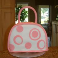 Purse This is my first time working with fondant. I made it for my Goddaughter's birthday. Not too bad, but I know I need more practice.