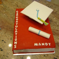 Mandy's University Graduation Inspiration from a photo seen here on CC by GrozdankaChocolate cake with Peanut Butter mousse filling and chocolate peanut butter...