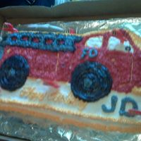 Fire Truck JD birthday