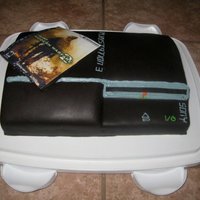 Ps3/call Of Duty Birthday Cake Funfetti cake with Fondarific Fondant and buttercream accents.