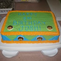 Diego Funfetti cake with all buttercream.