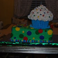Happy Birthday Jesus Cake I made this for my daughter's preschool program. The theme was Happy Birthday Jesus. The bottom is 3 layers of chocolate fudge cake....