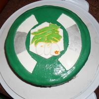 Beyblade Cake This was for my cousins 11th birthday. He loves beyblades!!