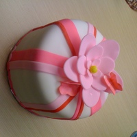 Pink 6" All decor fondant.