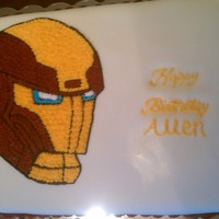 Ironman Cake WASC MARSHMELLO FONDANT