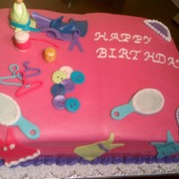 Fashion Designer Inspired Birthday Cake WASC CAKE, HALF CHOCOLATE WASC, THE OTHER HALF WHITE. Made for a 10 y/o who loves Nick's True Jackson VP. She loved it.