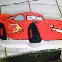 Lightning Mcqueen Another Wiltong pan. This was my son's 2nd birthday.